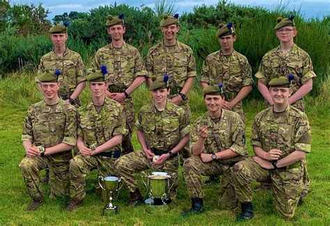 Ross Army Cadet Force members celebrate silverware success after 1st ...