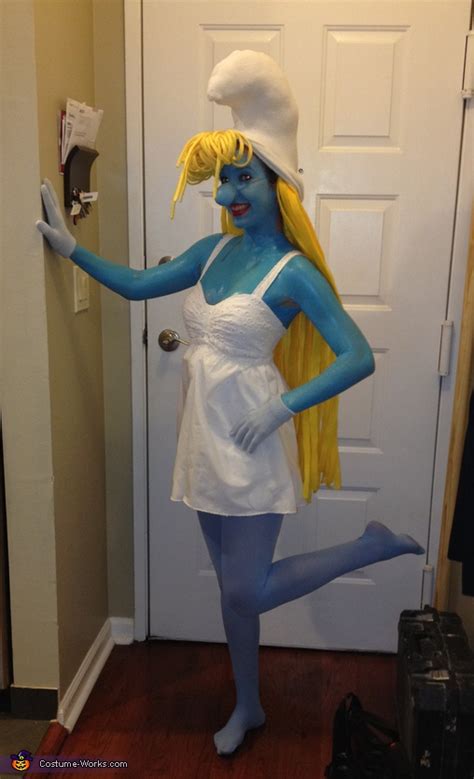 Handy Smurf and Smurfette Costume