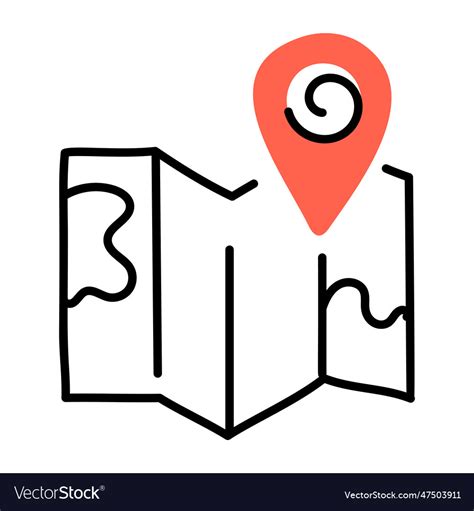 Location map Royalty Free Vector Image - VectorStock