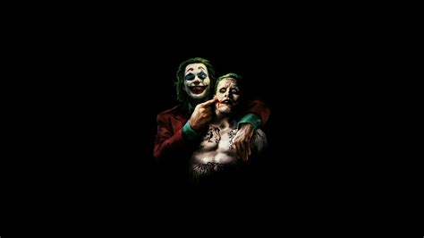 Joaquin Phoenix And Jared Leto As Joker 4k, HD Superheroes, 4k ...