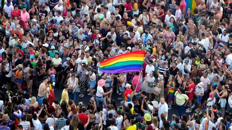 Colorful Pride March Returns to Madrid