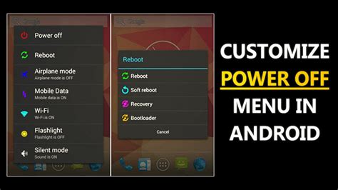 How To Customize The Shutdown Menu On Android