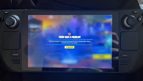 Please help, Fortnite on steam deck: failed to connect to servers ...