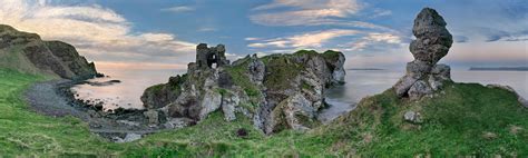 Kinbane Castle Photo: Arresting the elegant site by Antrim Coast.