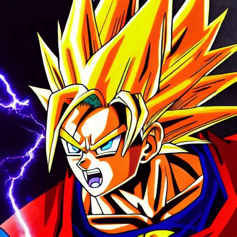 super sayan, goku, fan art, ultra detailed | Midjourney | OpenArt