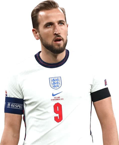 Harry Kane England football render - FootyRenders