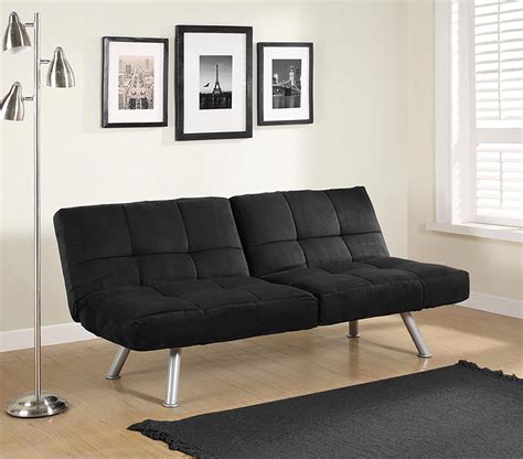 DHP Kaila Sofa Sleeper Convertible Metal Futon | Futon, Futon bed ...