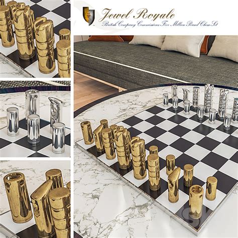 Jewel Royale Chess Set - Sports - 3D Models