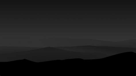 Dark Night Mountains Minimalist 4k | Grey minimalist wallpaper, Desktop ...