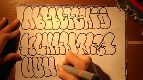 Alphabet Graffiti (Bubble) - Mazes - YouTube