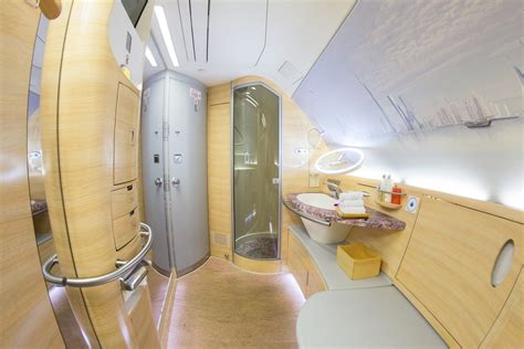 Emirates Airbus A380 First Class Shower