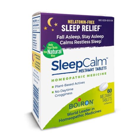 SleepCalm (previously called Quietude® Sleep Aid) 60 tablets by Boiron ...