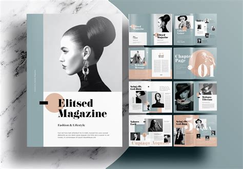 Indesign Magazine Template Layout