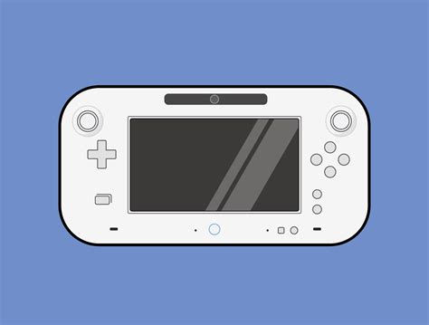 Wii U controller by Fred Corbin on Dribbble