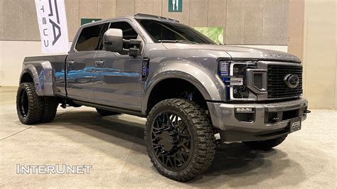 Super Duty Ford F-450 Platinum 2021 Custom 4x4 Truck - YouTube