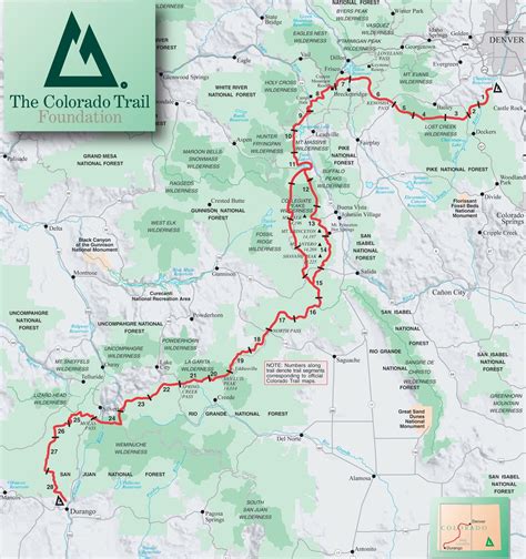 Colorado Trail (CT) - About the Trail - Long Distance Hiker