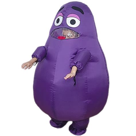 Grimace Costume for Kids Adult Grimaces Birthday Gameboy Halloween Cos ...