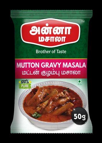 Mutton Gravy Masala, Packaging Size: 50 g, Packaging Type: Packets at ...