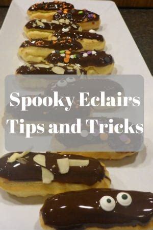 How to Make Spooky Eclairs for Halloween - Crafty Blog Stalker