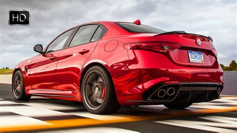 2017 Alfa Romeo Giulia Quadrifoglio 505-HP Twin Turbo V6 TEST DRIVE on ...