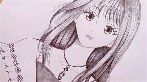 Discover 72+ anime drawing of a girl best - in.cdgdbentre