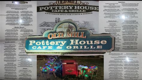 The Pottery House Cafe Menu - YouTube