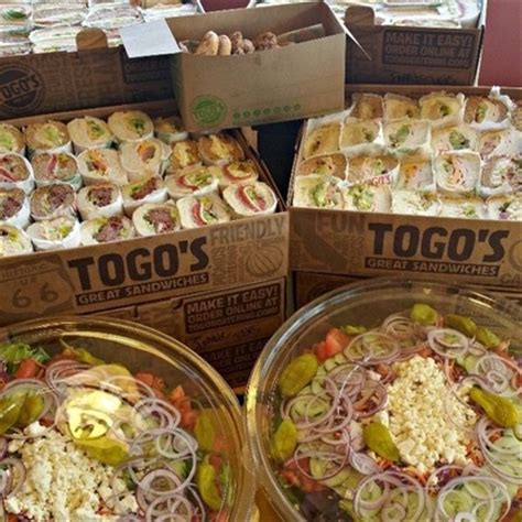 Togo's Sandwiches Catering Menu | Anaheim, CA | ezCater