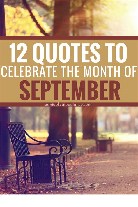 12 September Quotes to Celebrate the Month and the Beginning of Fall