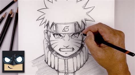 How To Draw Naruto | Sketch Tutorial - YouTube