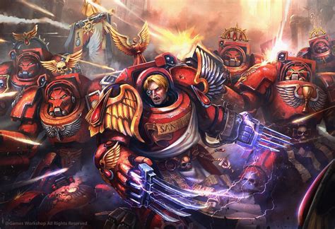 ArtStation - Blood Angels Terminators, Maxim Timofeev | Warhammer 40k ...