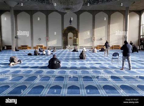 Inside A Mosque Prayer Hall