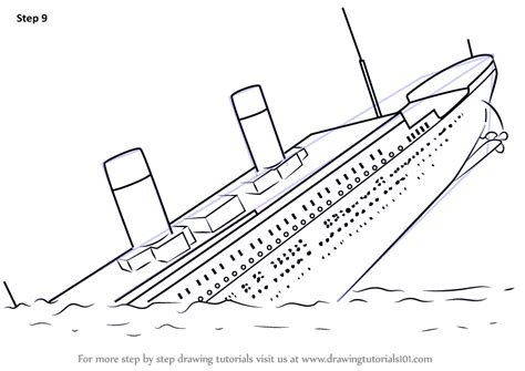 Titanic Ship Drawing Images - DRAWINGS OF LOVE