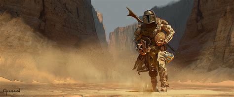 THE MANDALORIAN "Chapter 2" Concept Art Features Key Moments From The ...