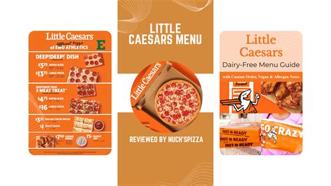 Little Caesars Menu - Explore The Delicious Pizza Options - Nuchspizza