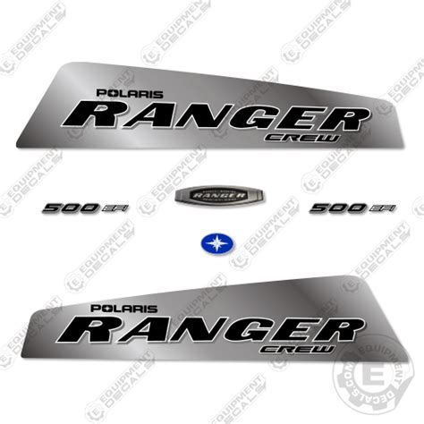 Fits Polaris Ranger 500 EFI Decal Kit (CREW) Utility Vehicle ...