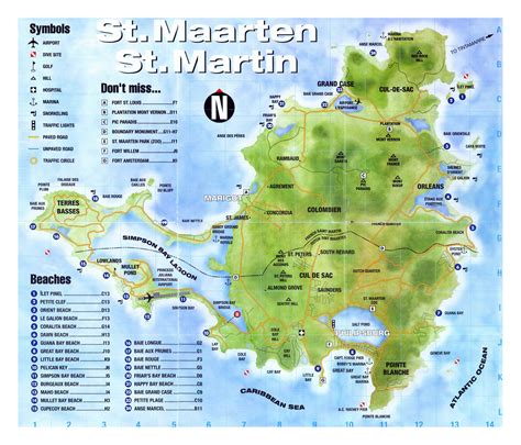 Printable Road Map Of St Maarten Printable Maps | Porn Sex Picture