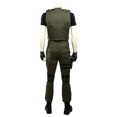 RE3 Remake Carlos Oliveira Cosplay Costume