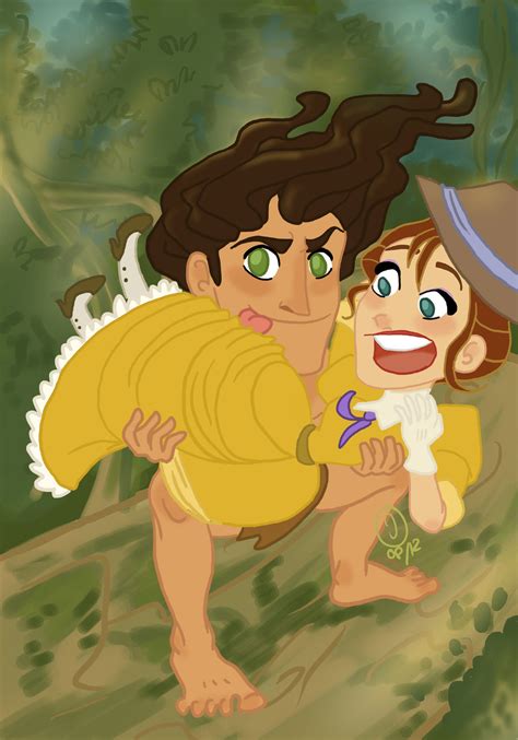 Tarzan and Jane - Walt Disney's Tarzan Fan Art (35495496) - Fanpop