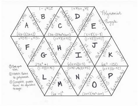 Engaging Math: Tarsia Puzzle - Fractions,decimals And Percents ...