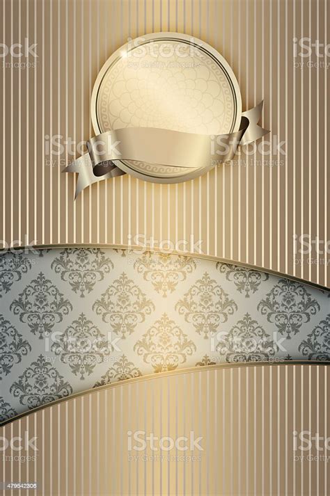 Vintage Background With Frame Stock Illustration - Download Image Now ...