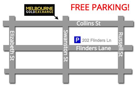 CBD Parking and Where to Find Us | Melbourne Gold Exchange