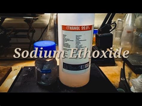 Making sodium ethoxide (acetylacetone synthesis part one) - YouTube