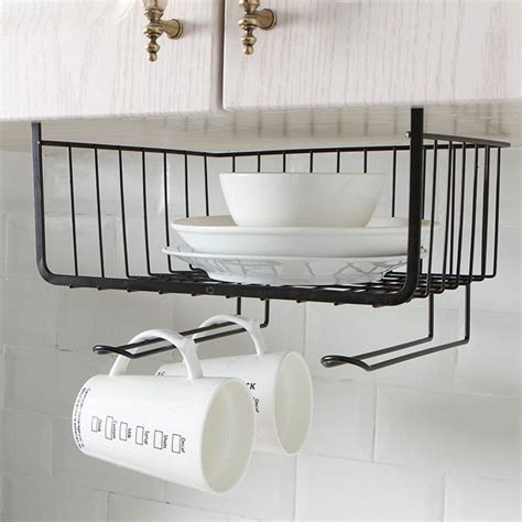 Hanging Organizer Kitchen Under-Cabinet Storage Shelf – Laxium