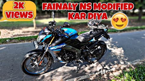 Bajaj Pulsar NS Modification | Pulsar NS 125 top Modified | Best NS ...