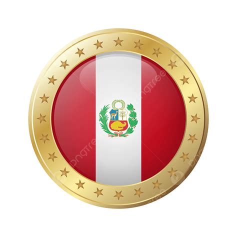 Peru Flag Icon, Peru, Flag, Peru Flag Shinning PNG and Vector with ...