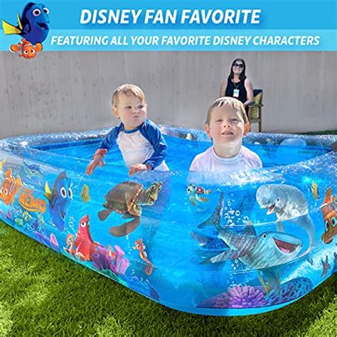 GoFloats Disney Pixar Finding Nemo 8x6 Inflatable Pool Inflatable ...