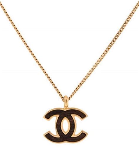 Chanel Logo Necklace Gold Logo Necklace - ShopStyle Women's Fashion