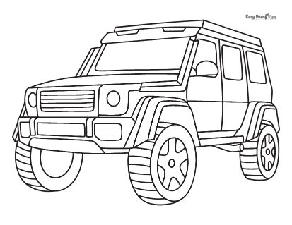 Cars Printable Coloring Pages For Kids