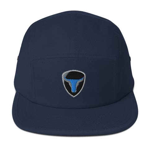 Blue Ox Logo Five Panel Cap - Blue Ox Hockey