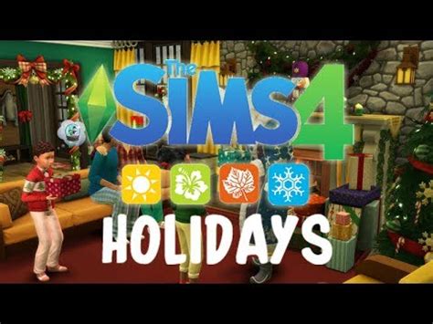 The Sims 4 | Seasons Holidays Gameplay | Trailer Breakdown - YouTube